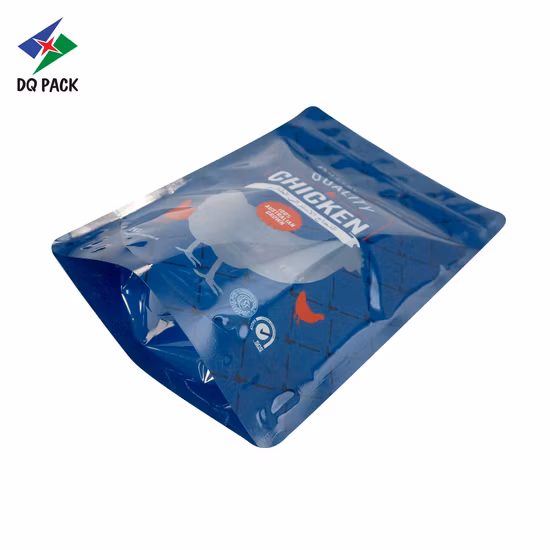 Individuell bedruckter Mylar-Standbeutel aus Aluminiumfolie mit Reißverschluss und Doypack mit Reißverschluss für Verpackungsbeutel für getrocknete Lebensmittel mit Fenster